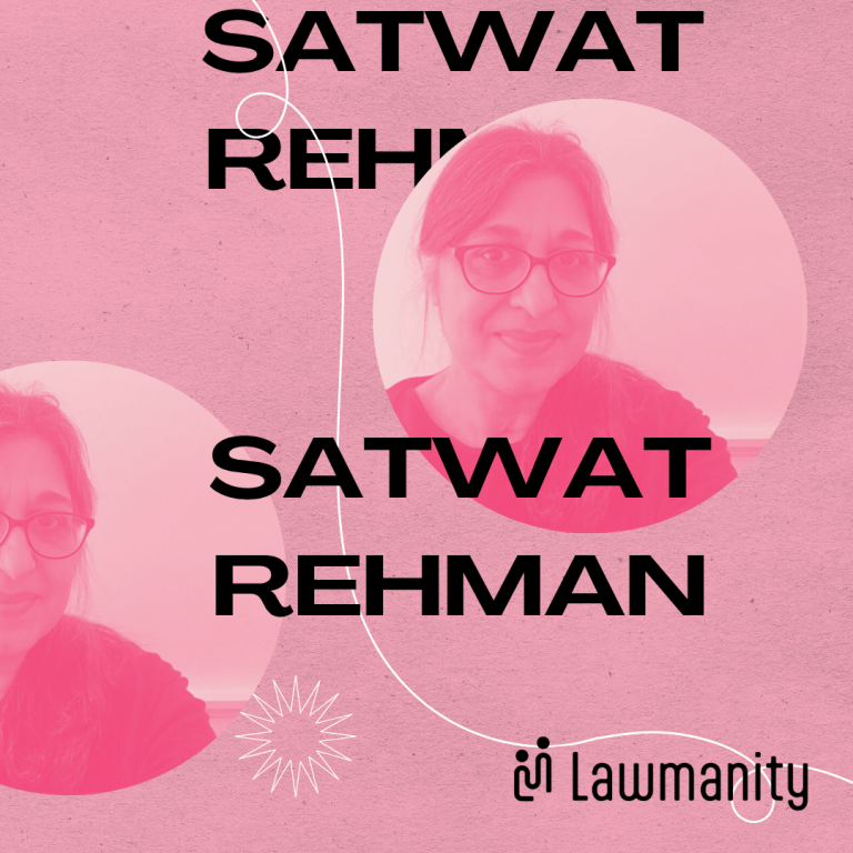 Transcript: Law, Poverty, and Political Power: Justice for Single Parent Families, with Satwat Rehman